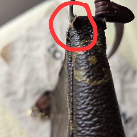 Louis Vuitton Pochette Accessories Monogram Canvas - Old Model - Picture 10 of 15